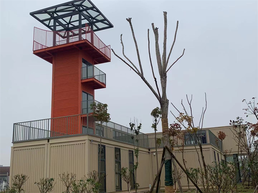 洪湖市环洪湖绿道集装箱驿站